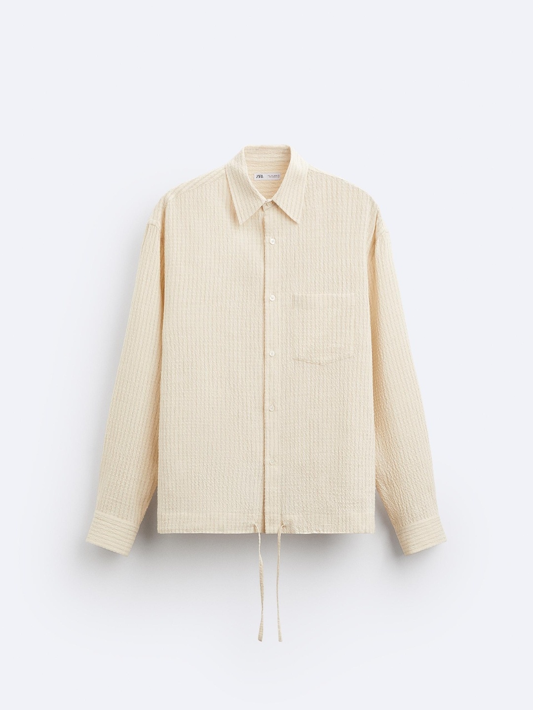 

ZARA Men Beige Shirts