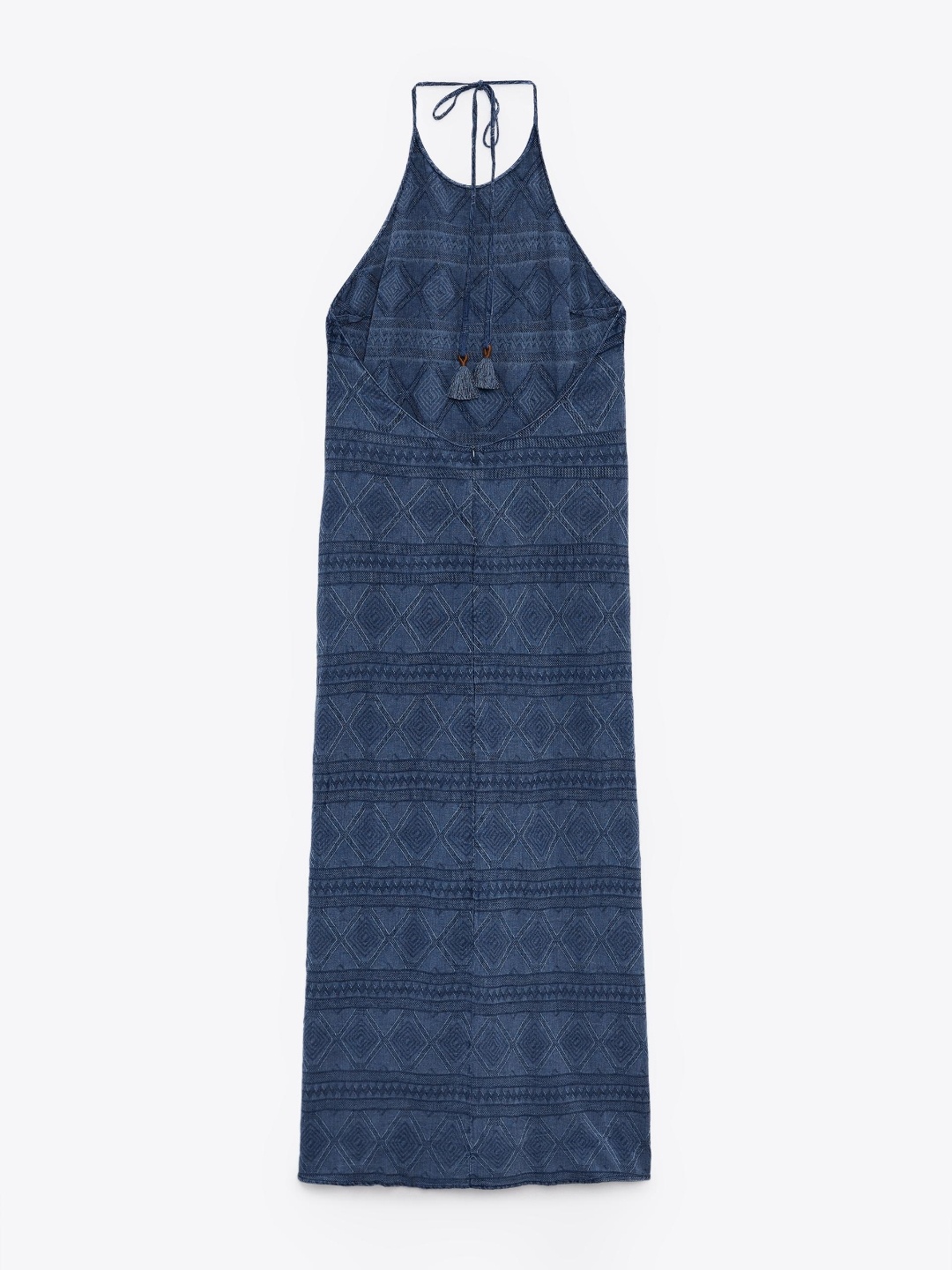 

ZARA Women Blue Dress