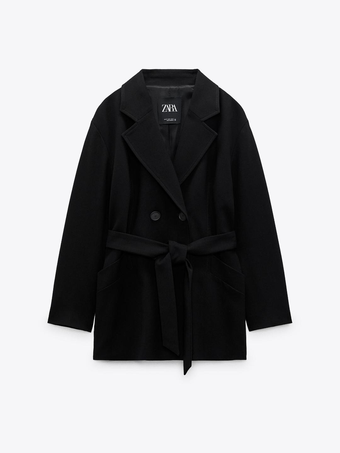 

ZARA Women Black Jacket