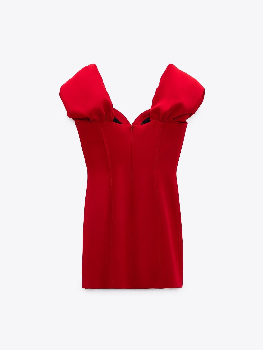 

ZARA Women Red Dress
