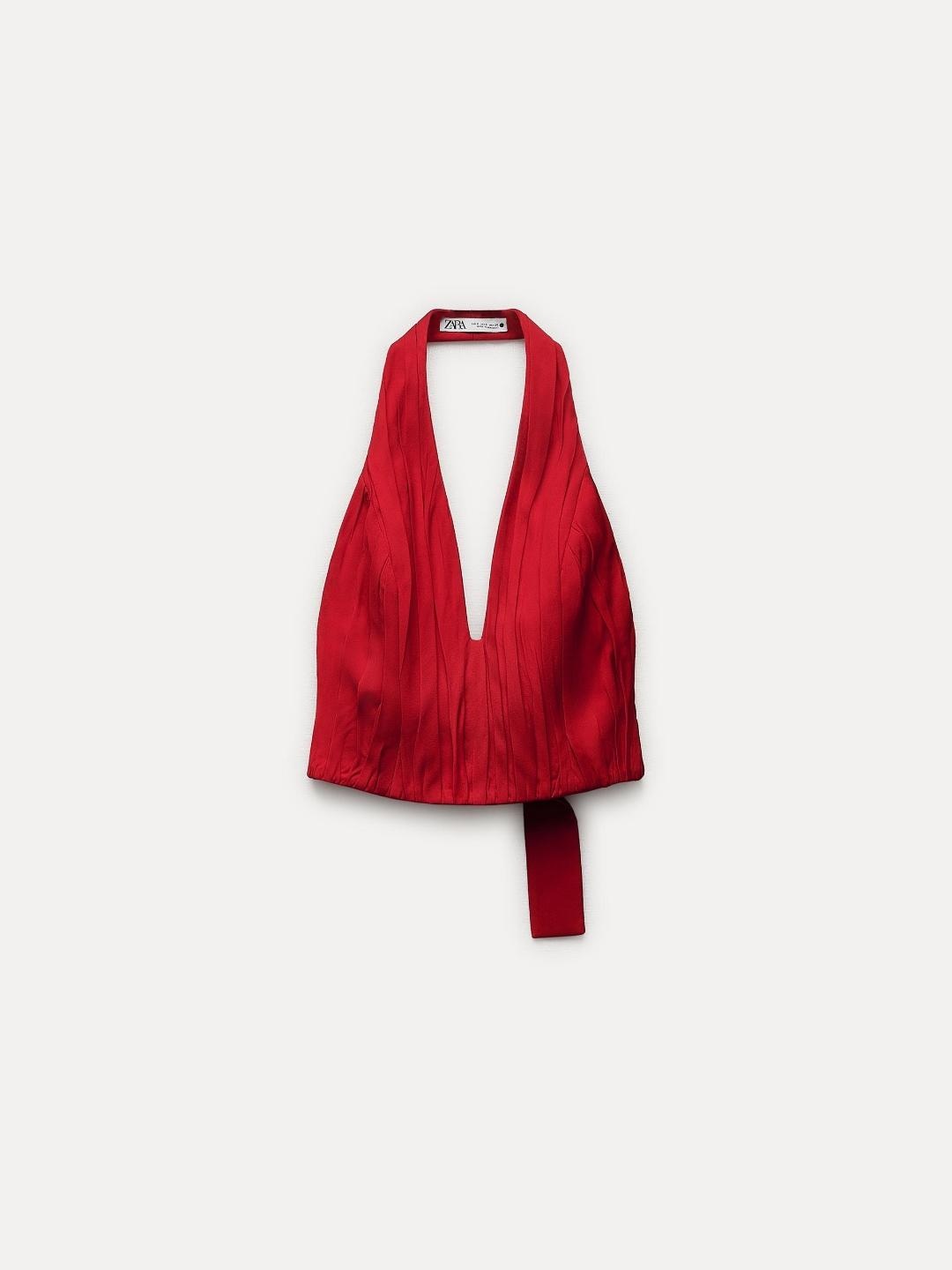 

ZARA Women Red Tops