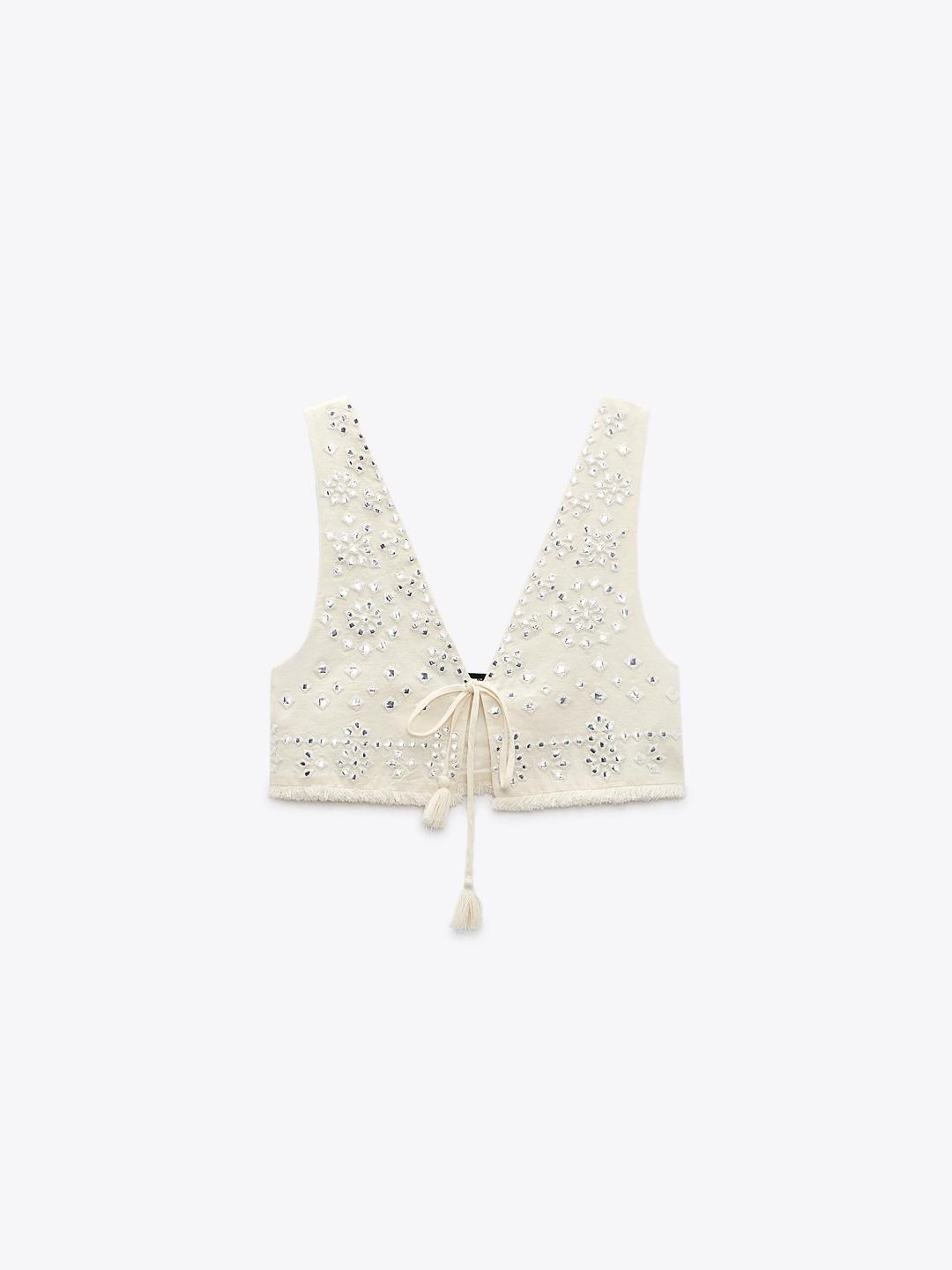 

ZARA Women Beige Tops