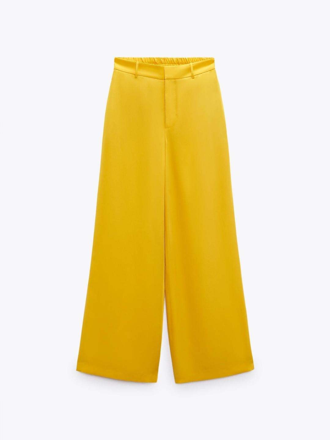 

ZARA Women Yellow Trouser