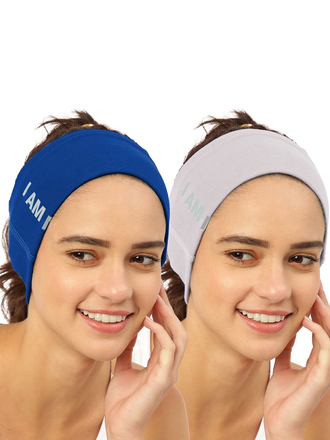 

FREECULTR Unisex Pack of 2 Bandana Headband, White