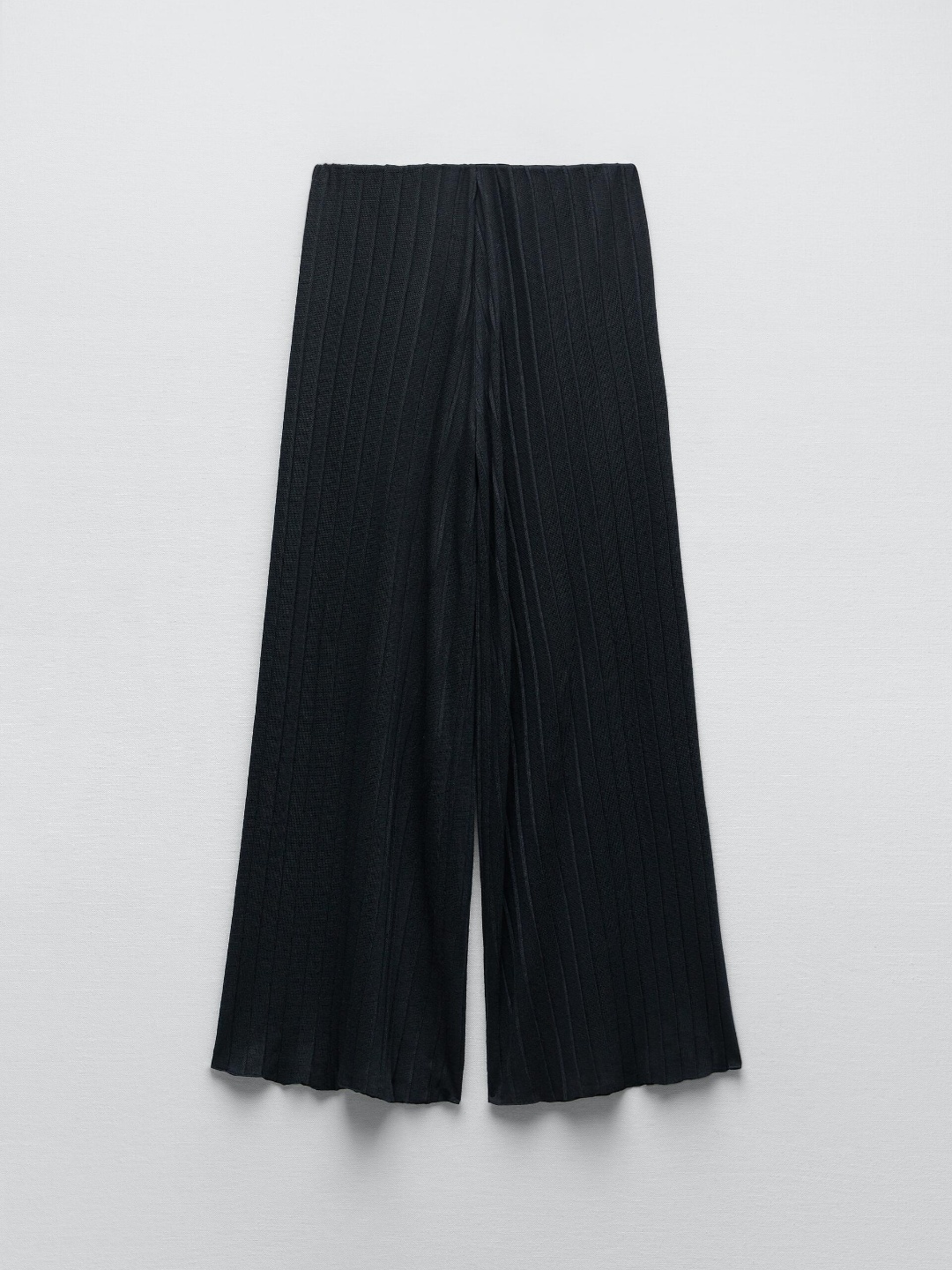 

ZARA Women Navy Blue Palazzos