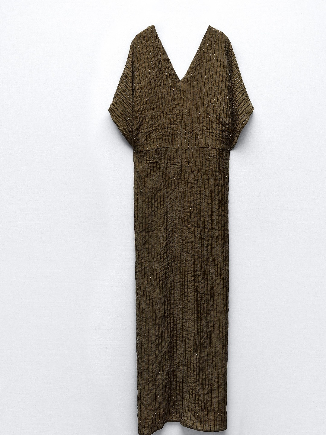 

ZARA Women Khaki Dress