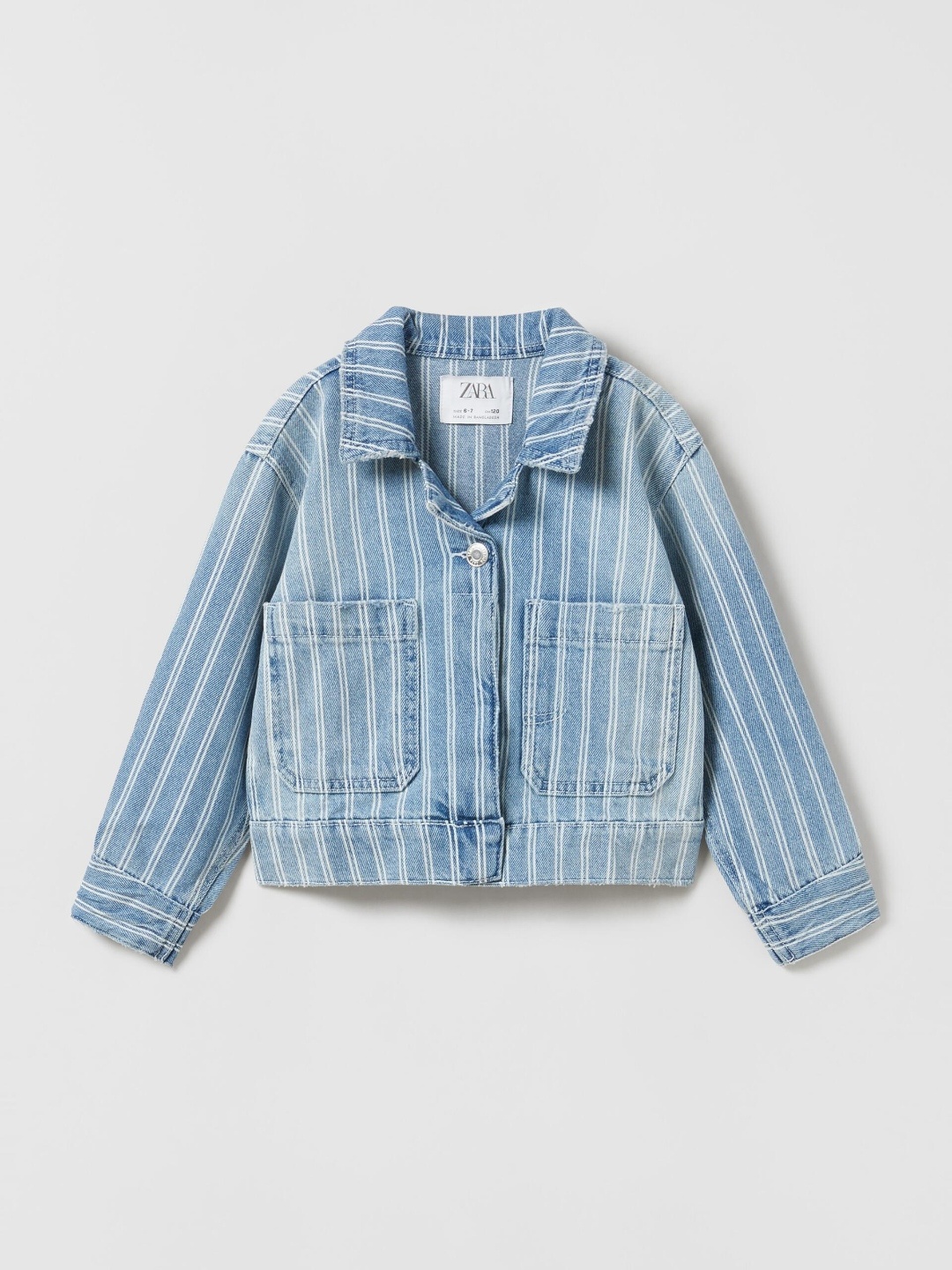 

ZARA Girls Blue Jacket