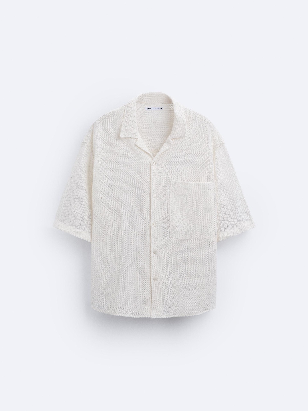 

ZARA Men White Shirts