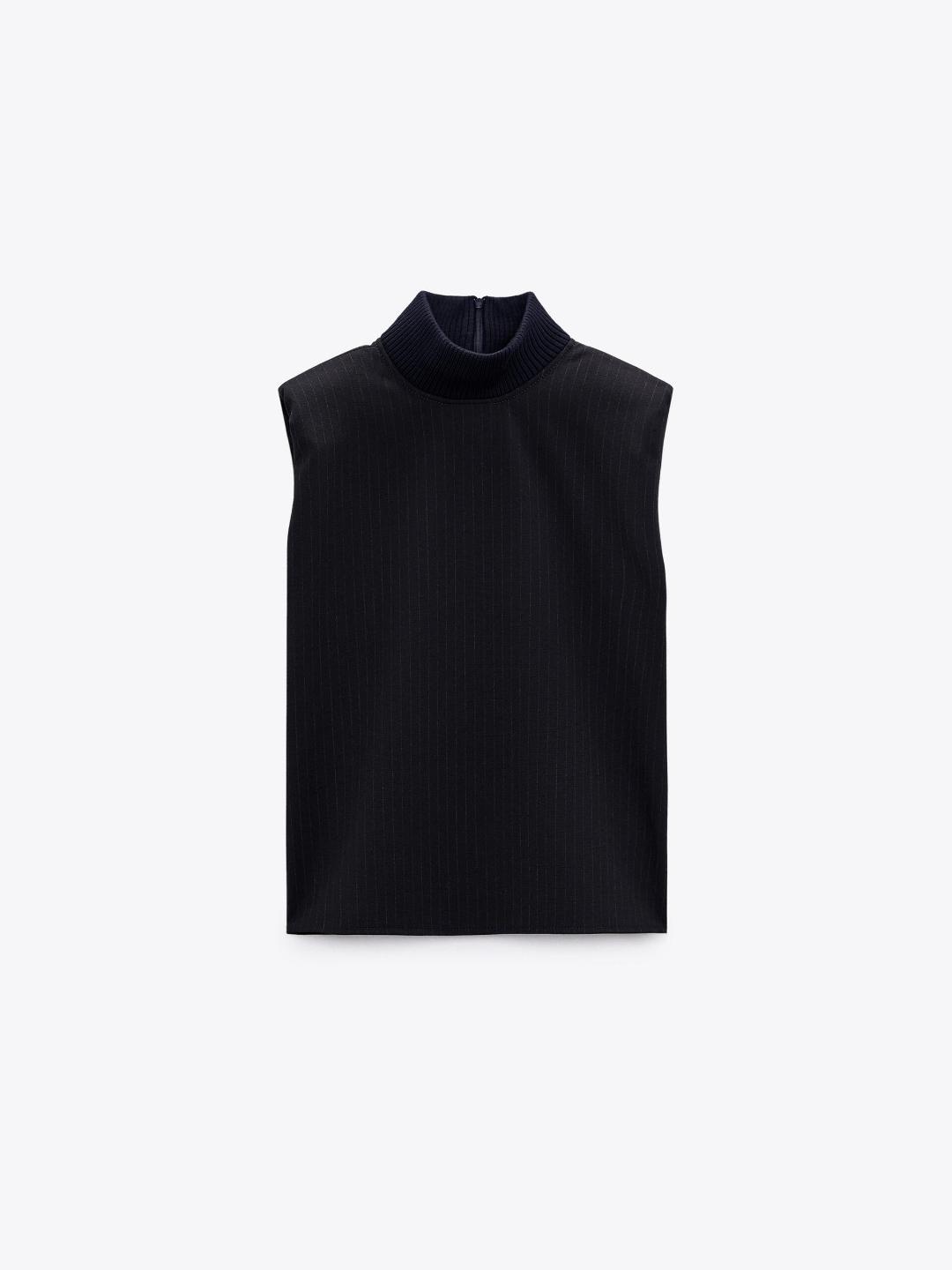 

ZARA Women Tops, Navy blue