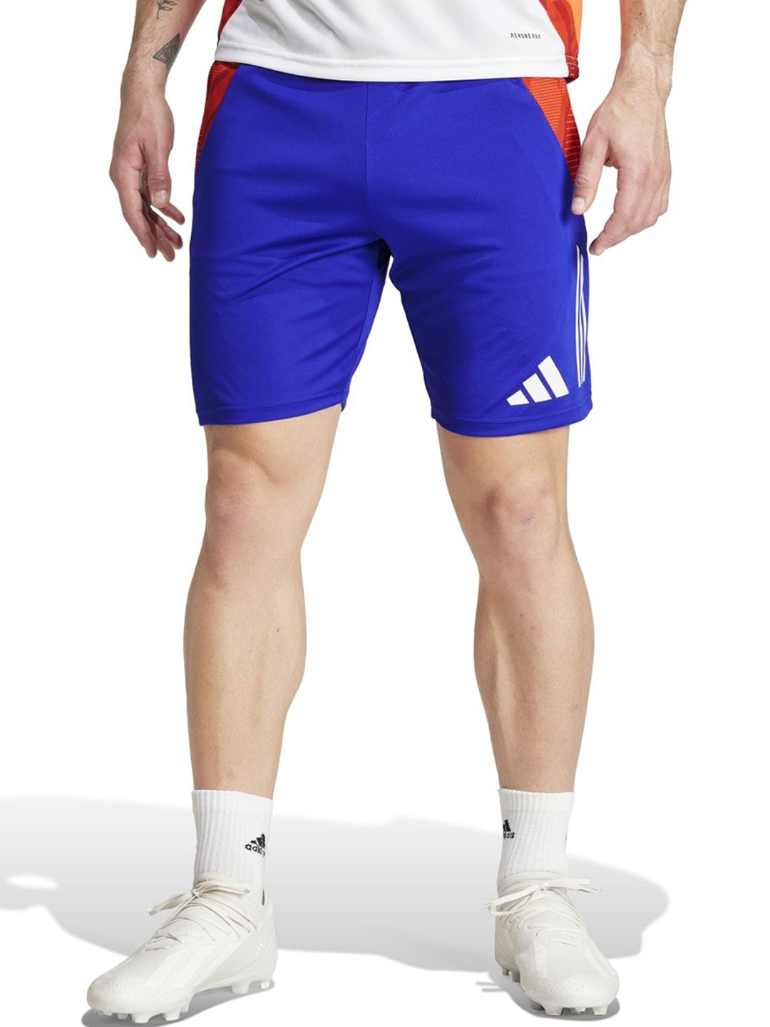 

ADIDAS TIRO24 C TR Men Slim Fit Sports Shorts, Blue