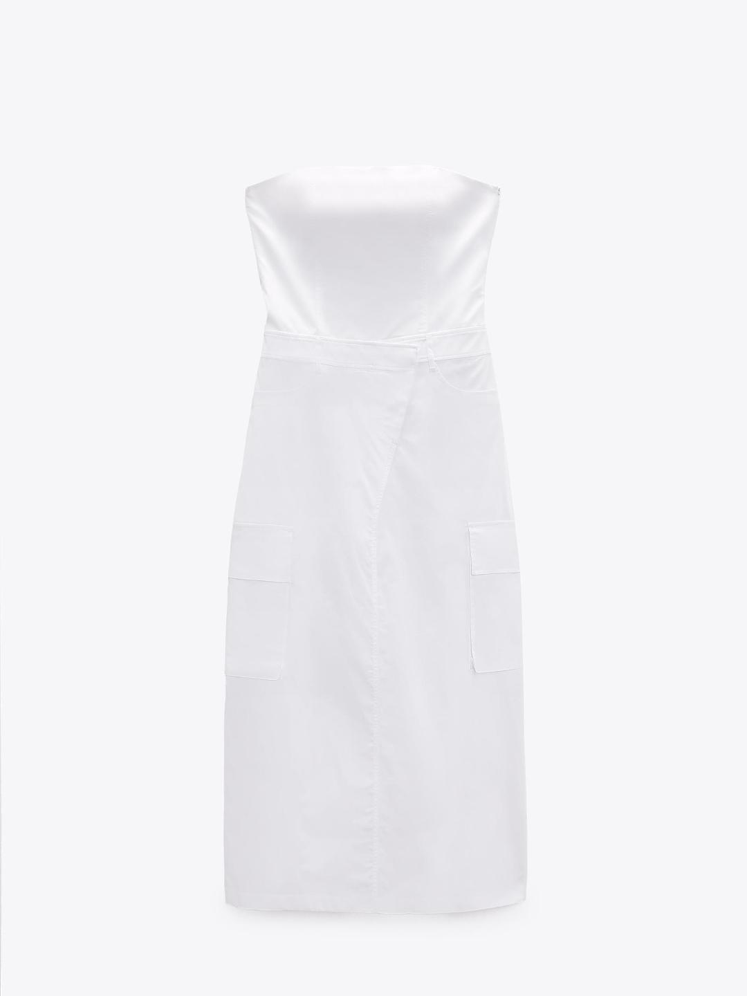 

ZARA Women White Dress