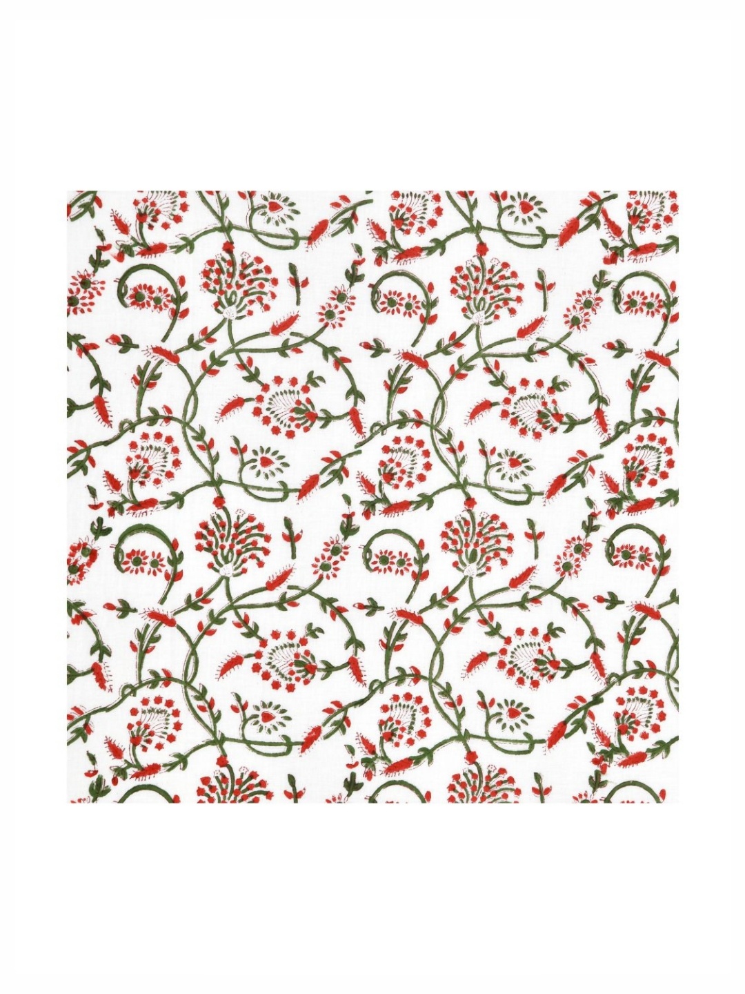 

Plarsh Comfort White & Red Set of 2 Ethnic Motifs Square Cushion Covers