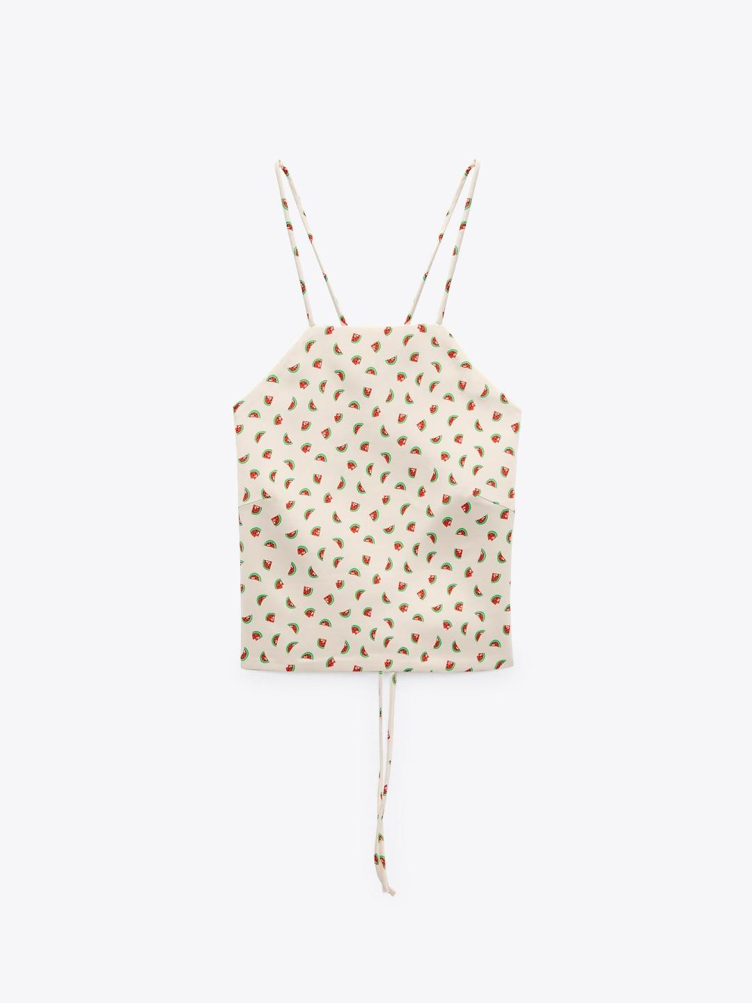 

ZARA Women Tops, Brown