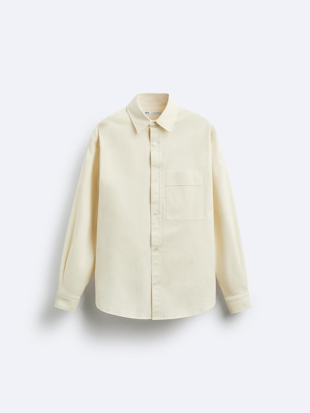

ZARA Men Beige Shirts