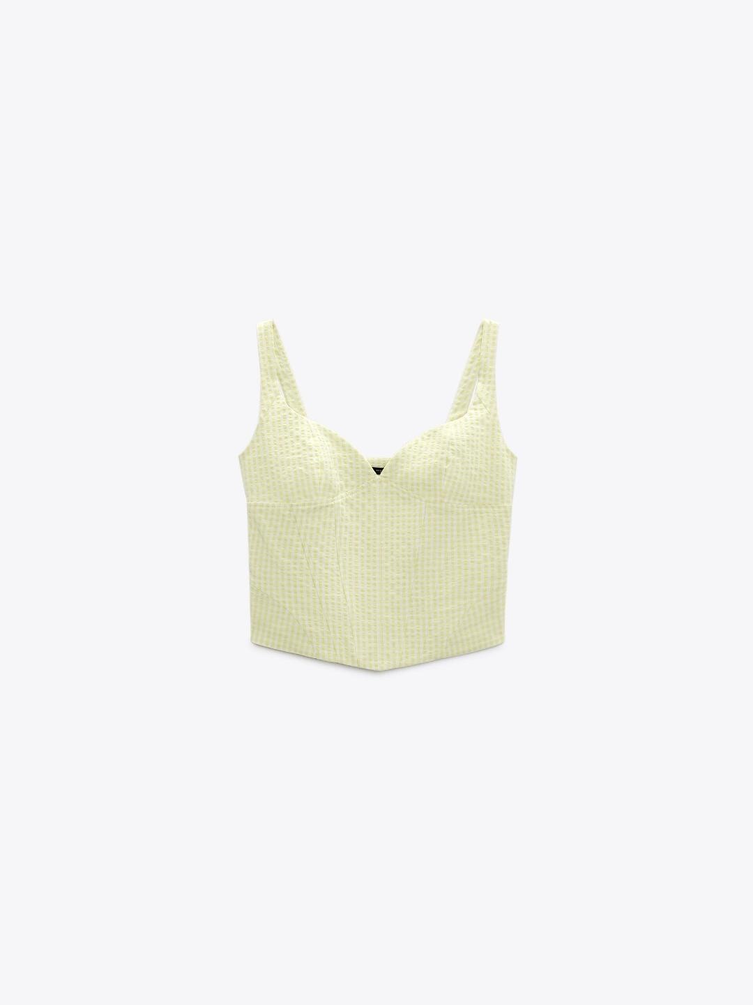 

ZARA Women Tops, Green