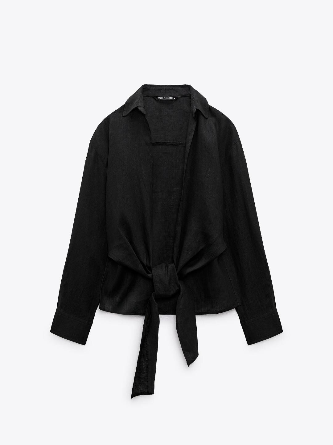 

ZARA Women Black Tops