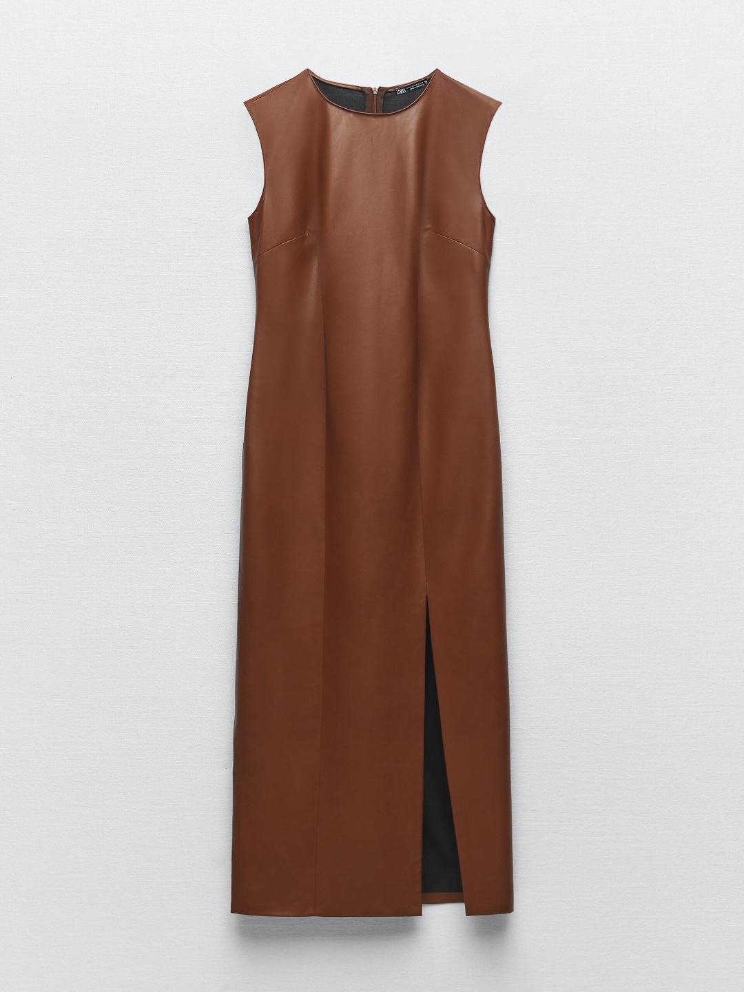 

ZARA Women Brown Dress