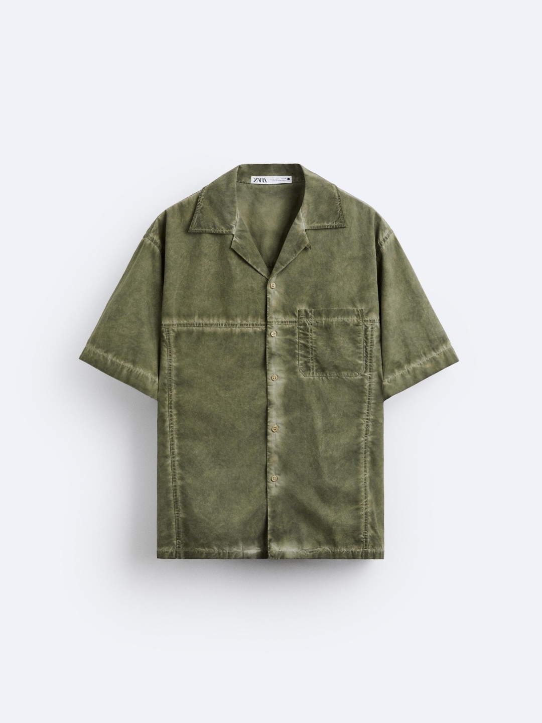 

ZARA Men Khaki Shirts