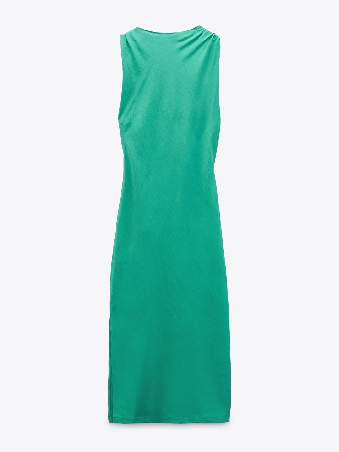 

ZARA Women Green Dress