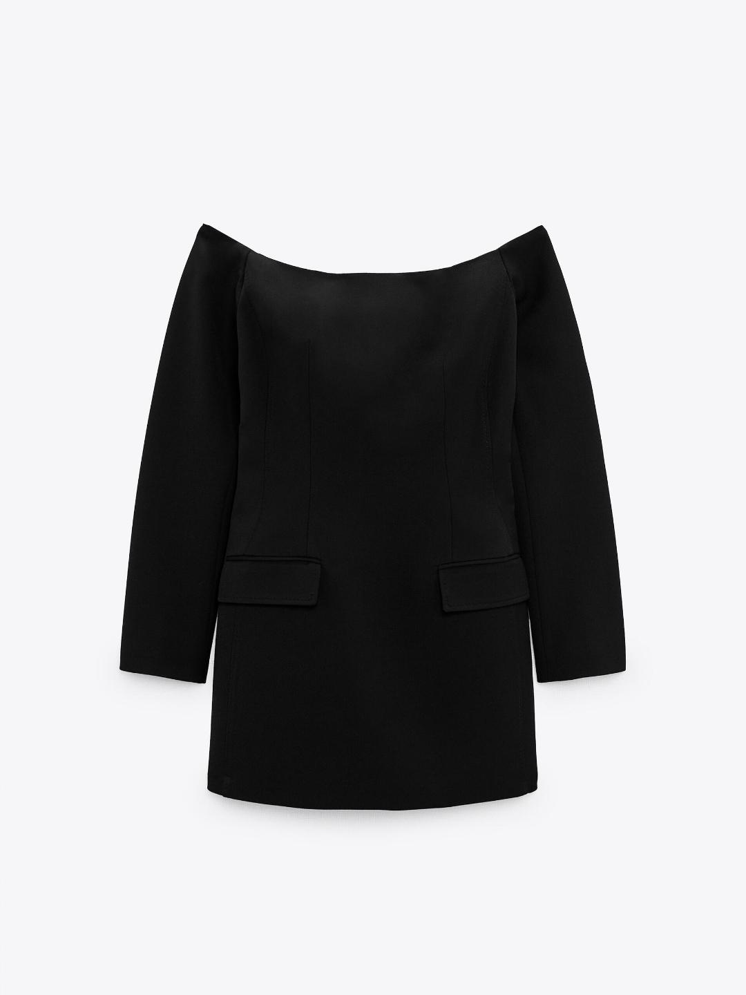 

ZARA Women Black Dress