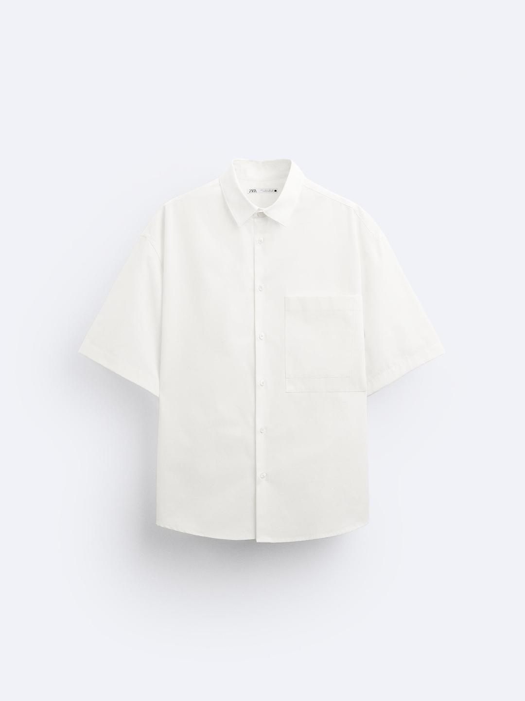 

ZARA Men White Shirts
