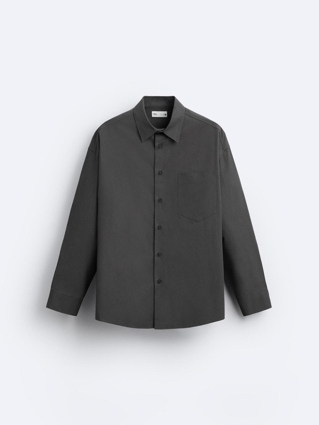 

ZARA Men Grey Shirts