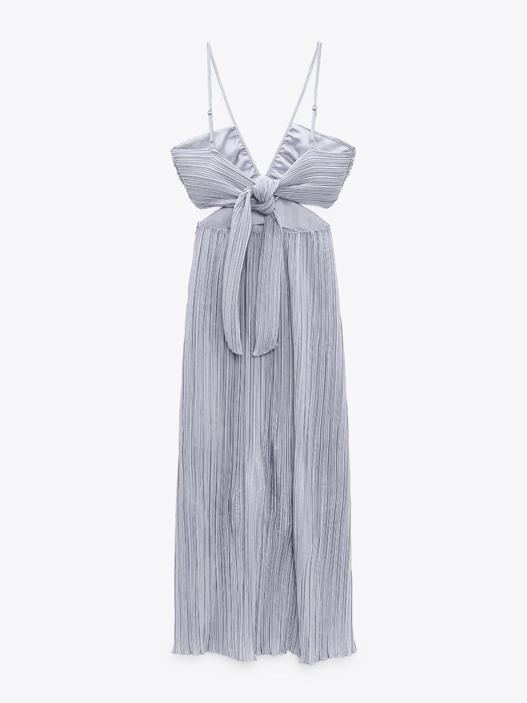 

ZARA Women Grey Dress