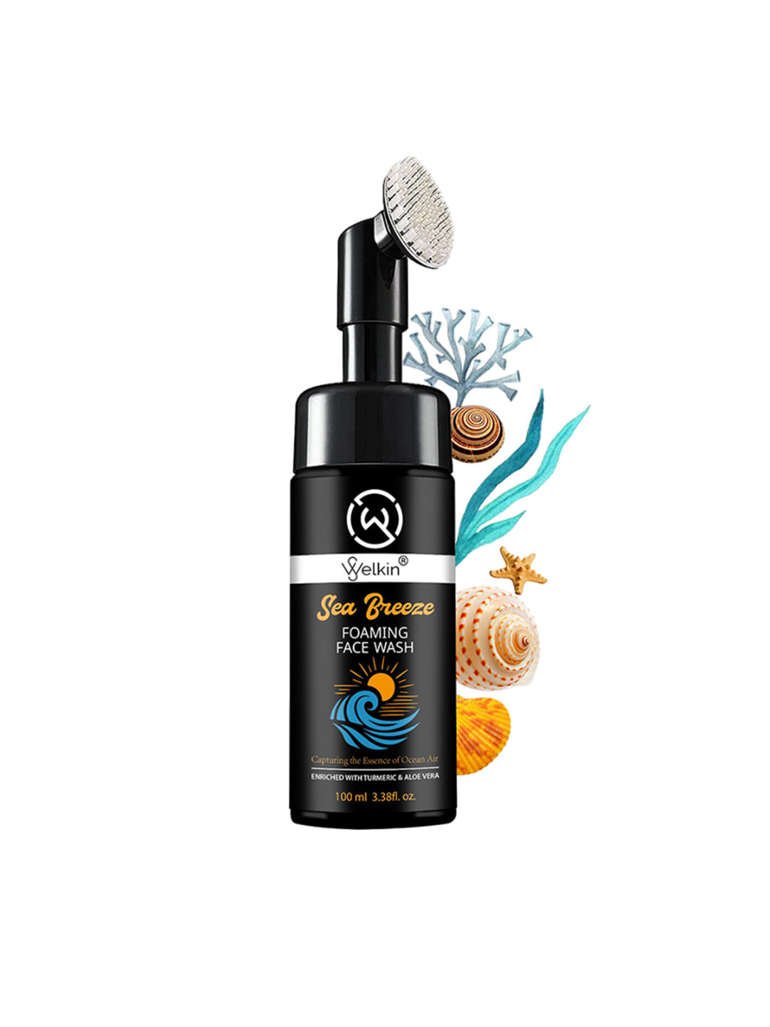 

WELKIN Men Sea Breeze Foaming Deep Cleansing Face Wash- 100 ml, White