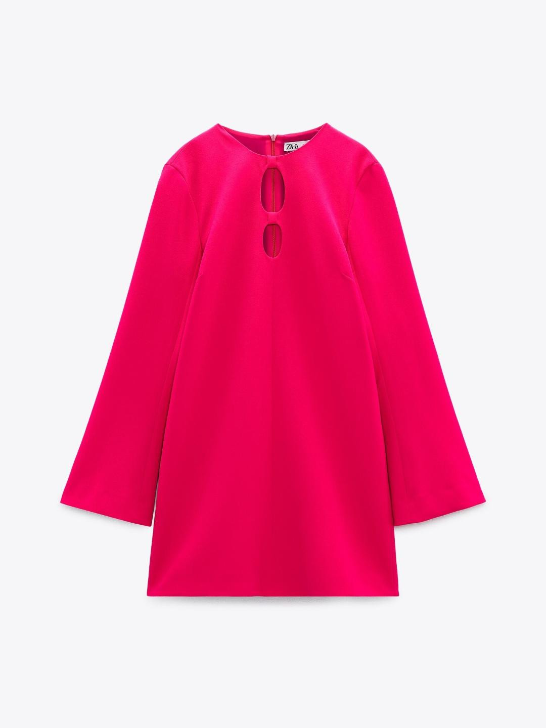 

ZARA Women Purple Dress