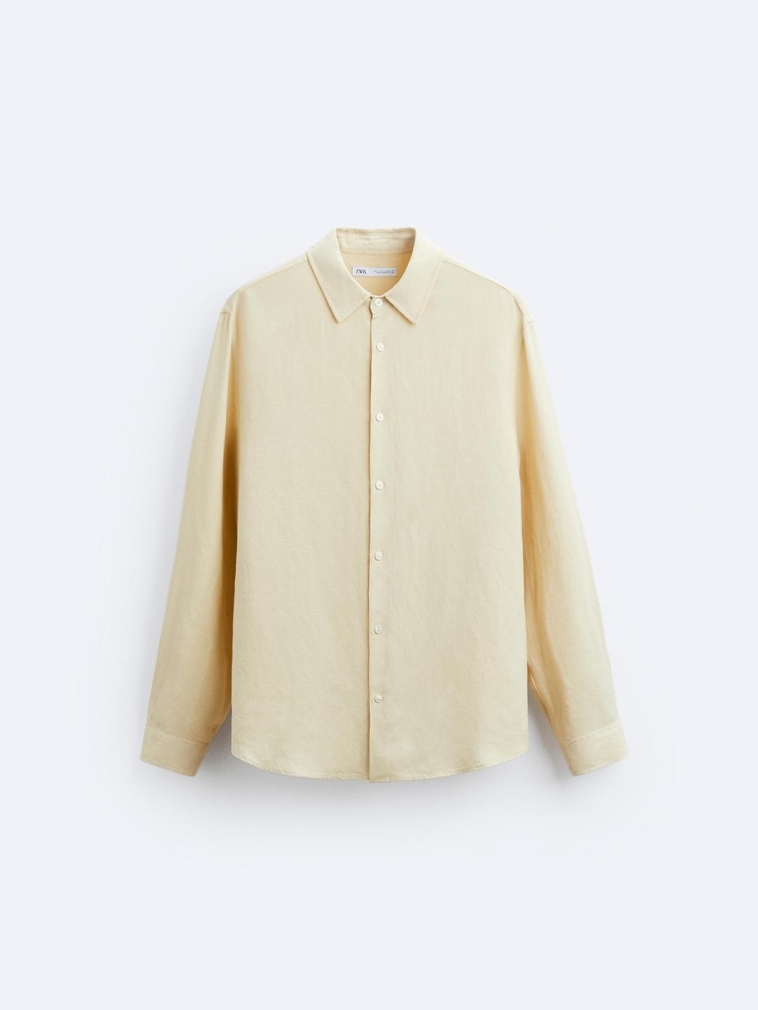 

ZARA Men Off White Shirts