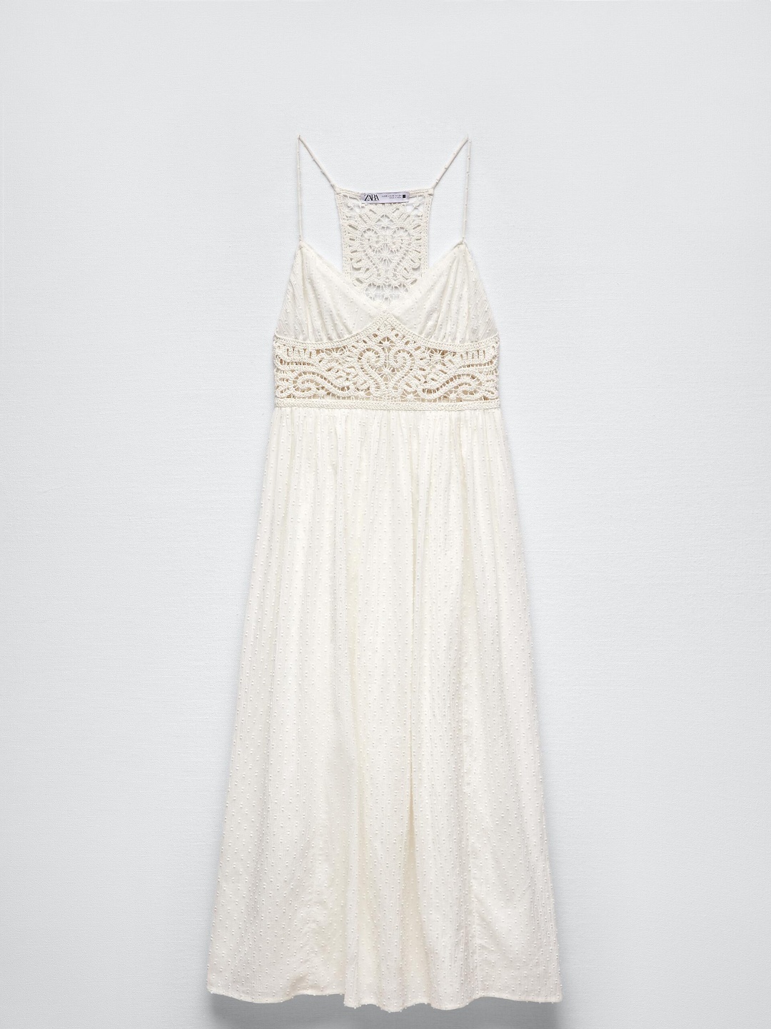 

ZARA Women Beige Dress