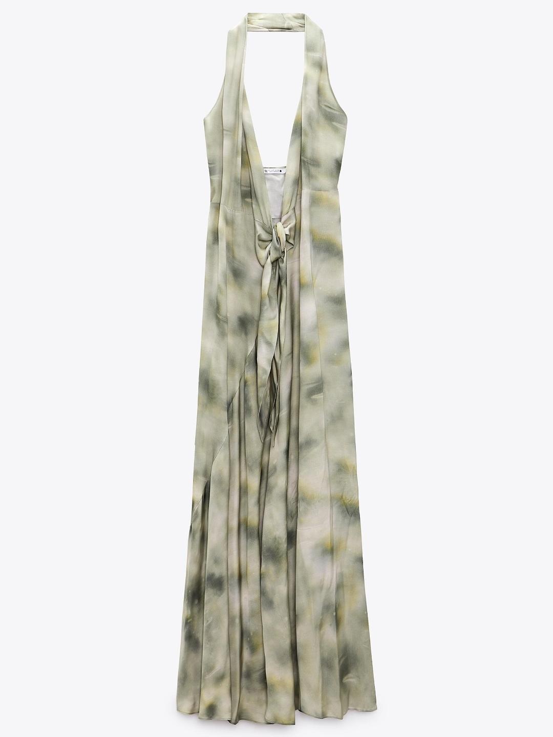 

ZARA Women Grey Dress