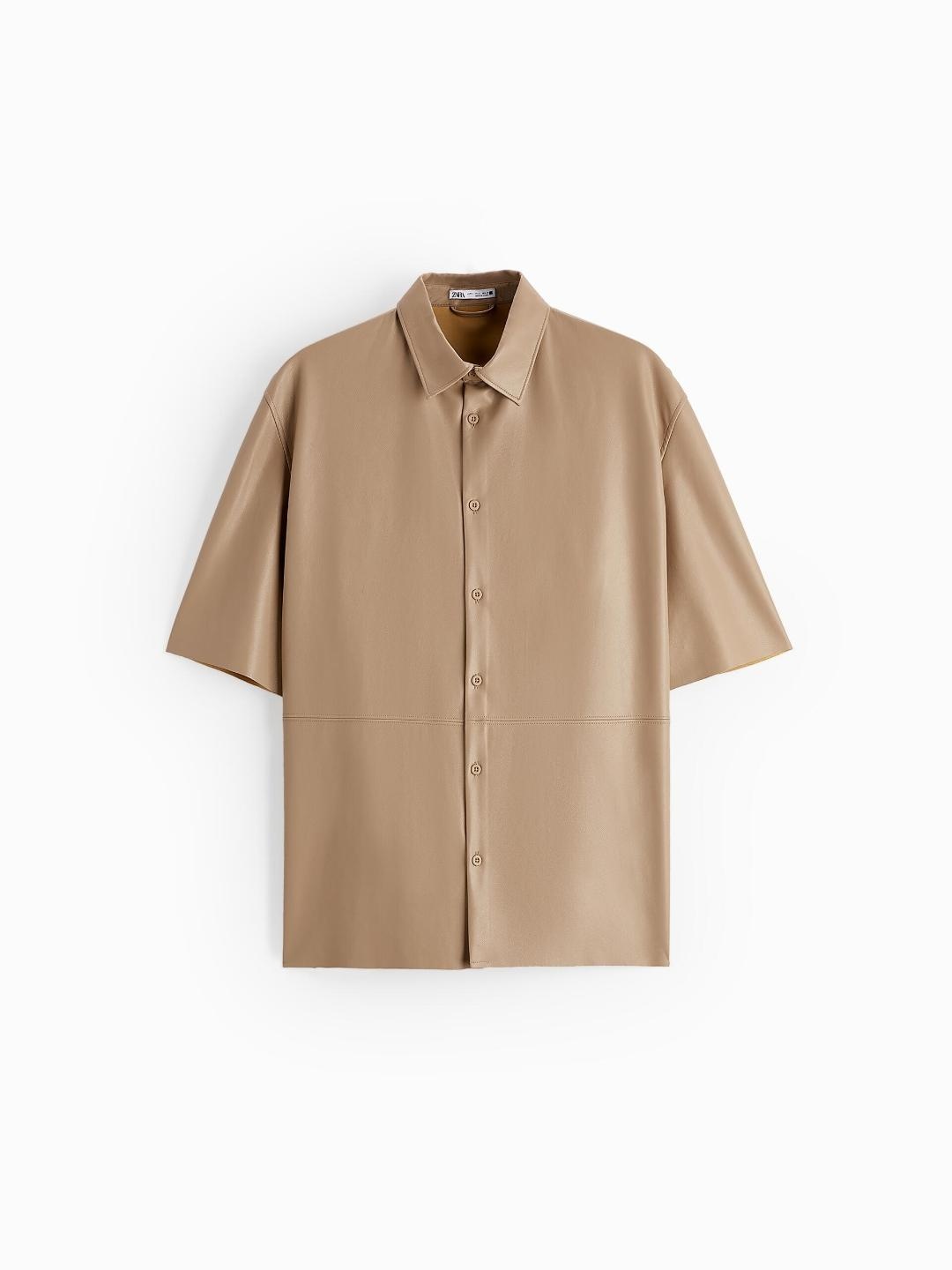 

ZARA Men Shirts, Beige