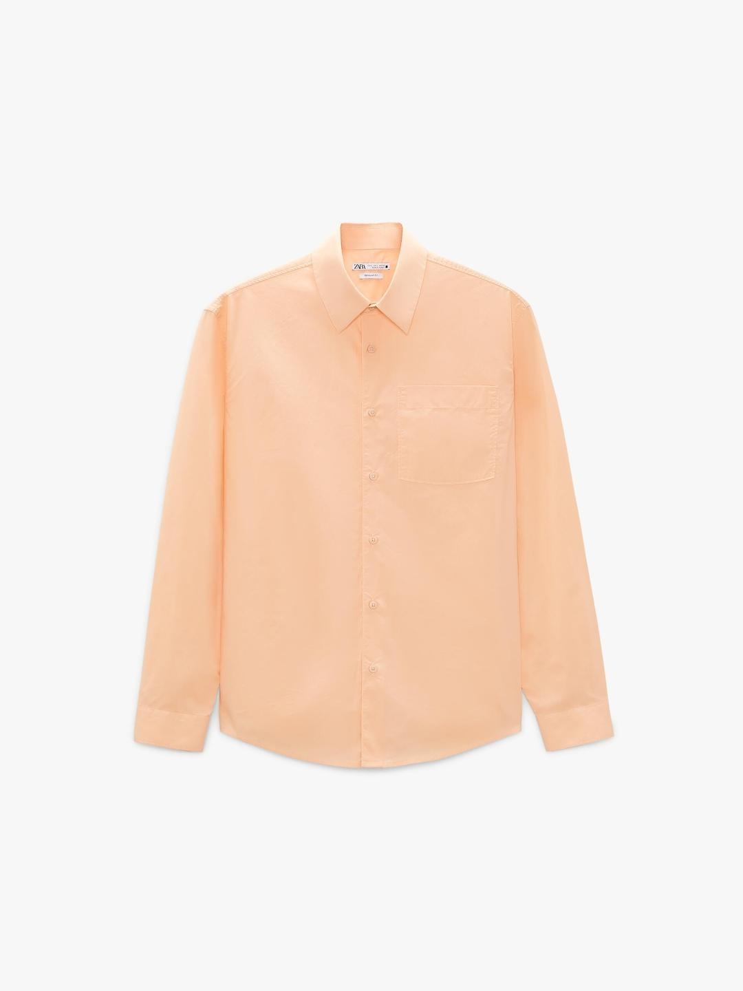 

ZARA Men Shirts, Orange