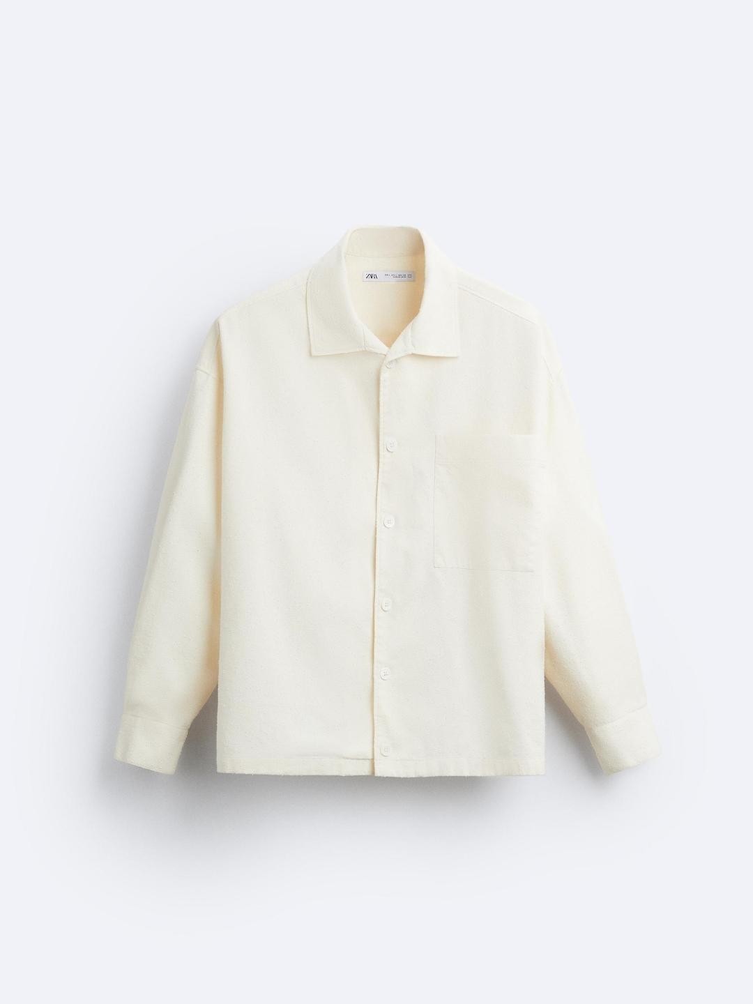 

ZARA Men White Shirts