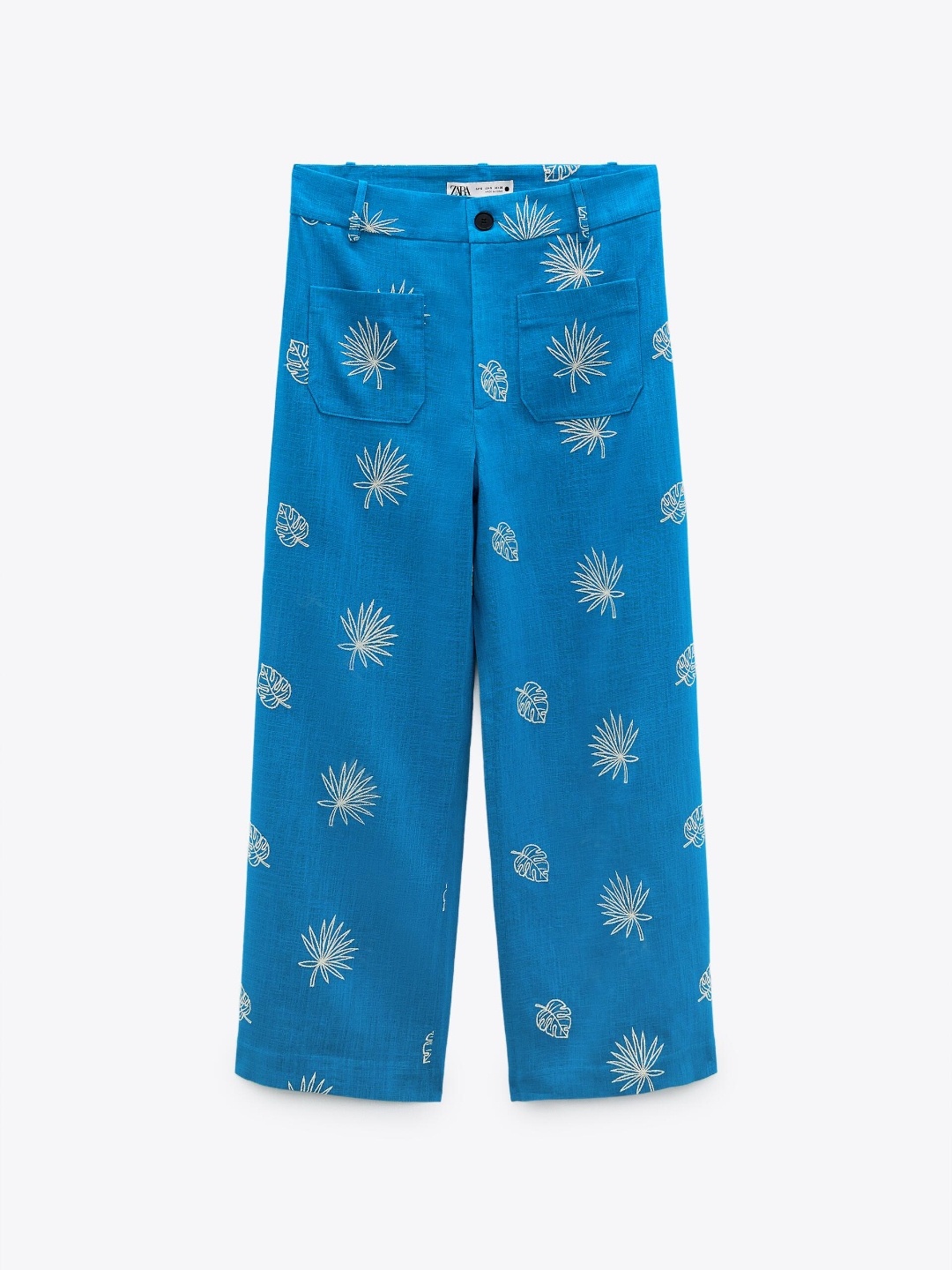 

ZARA Women Turquoise Blue Trouser