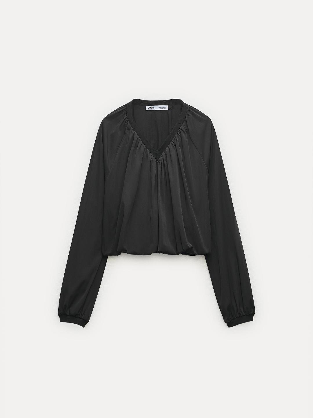 

ZARA Women Black Tops