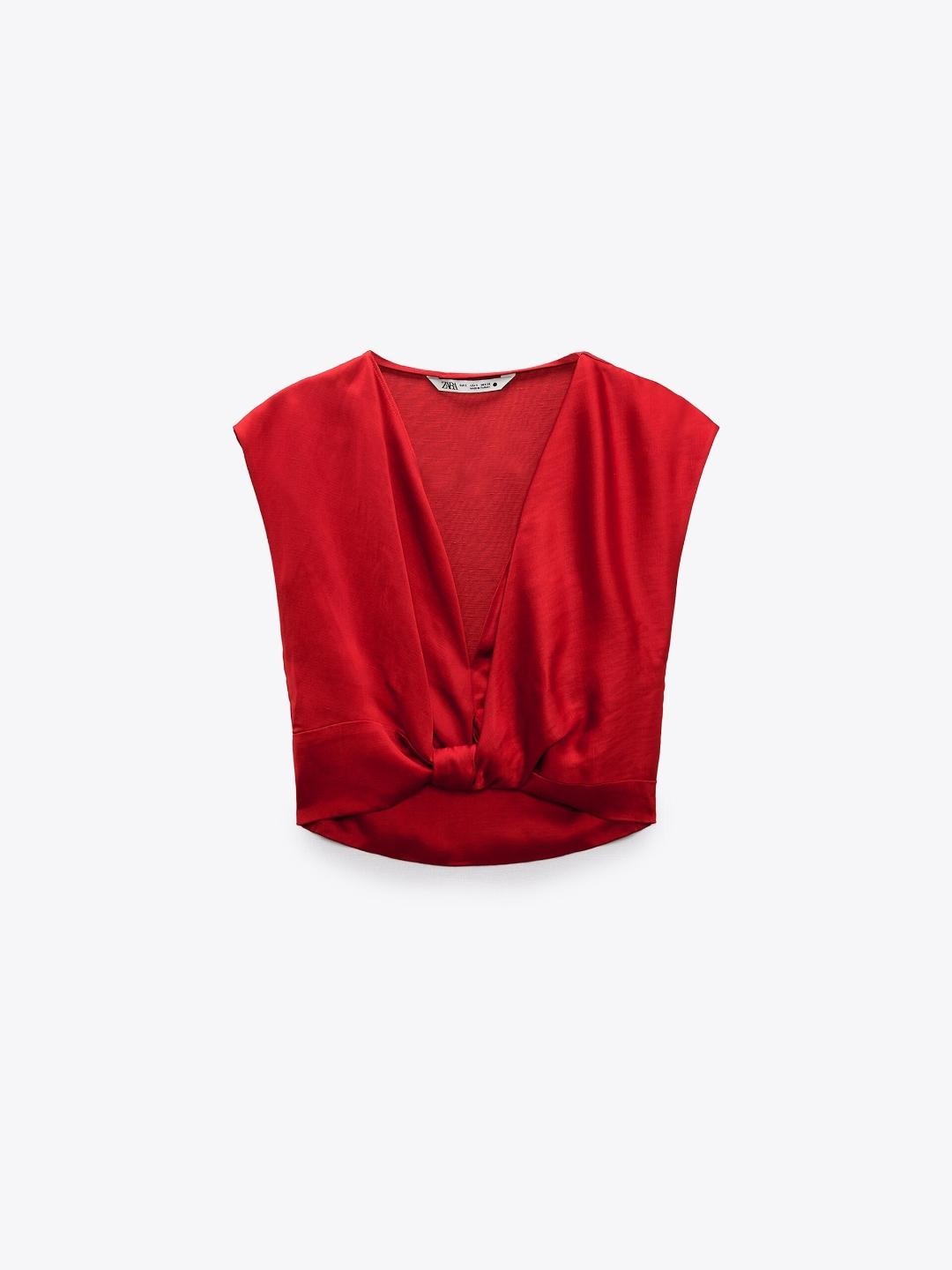

ZARA Women Tops, Red