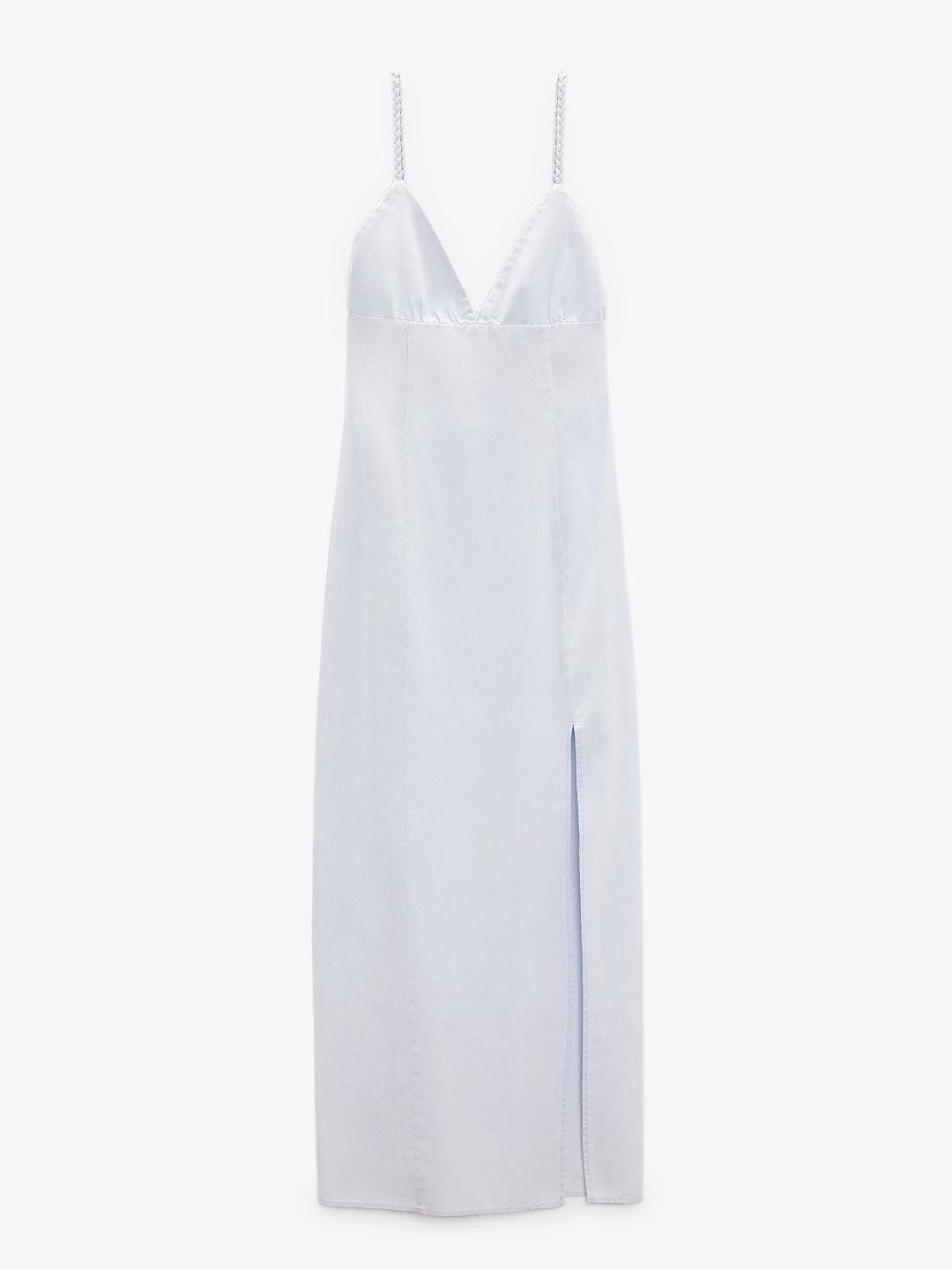

ZARA Women Blue Dress