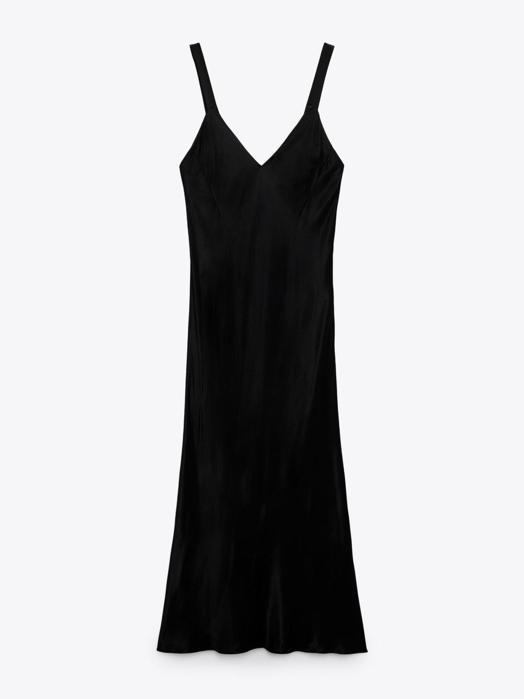 

ZARA Women Black Dress