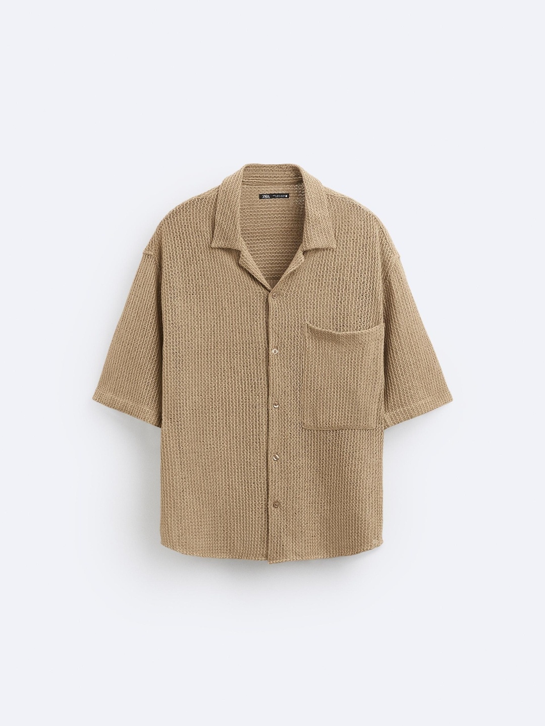 

ZARA Men Brown Shirt