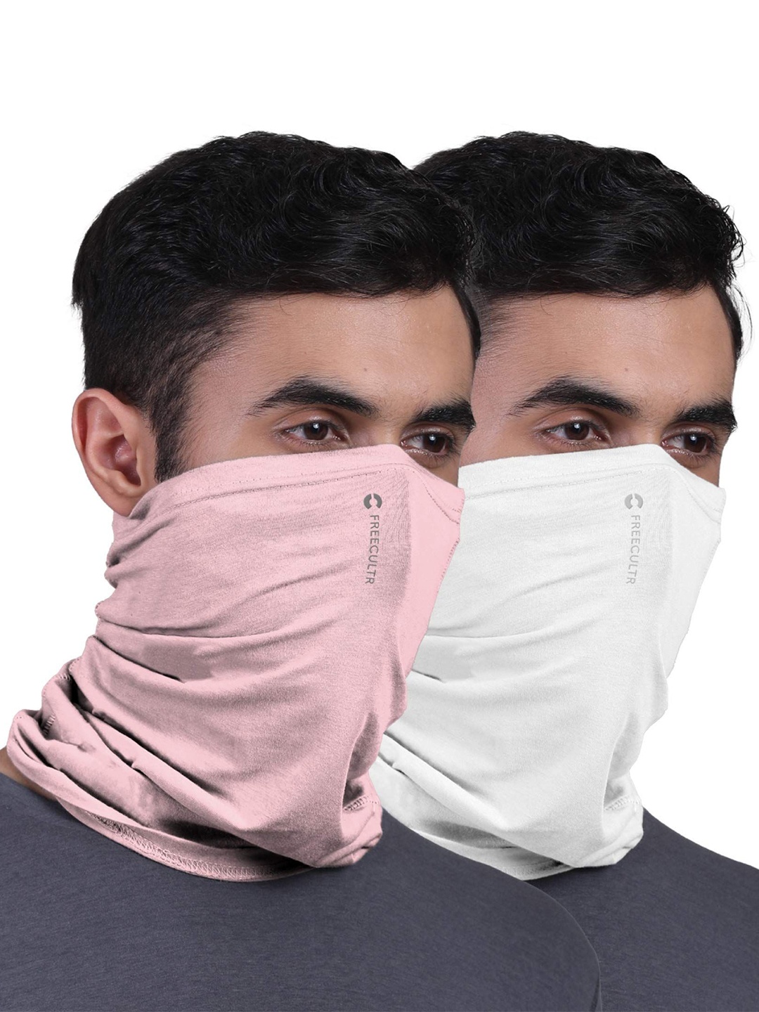 

FREECULTR Unisex Pack of 2 Bandana Headband, White