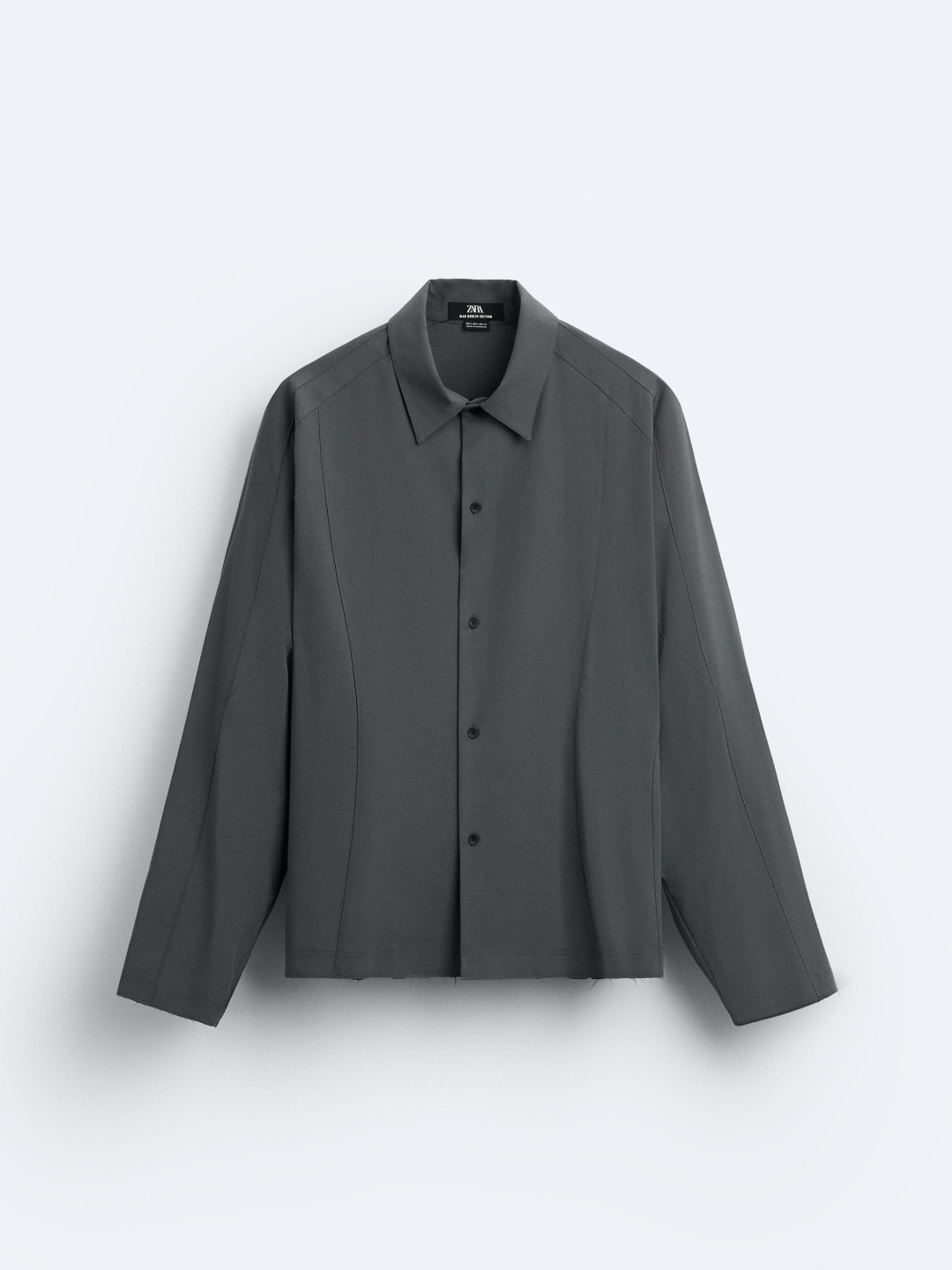 

ZARA Men Grey Shirts