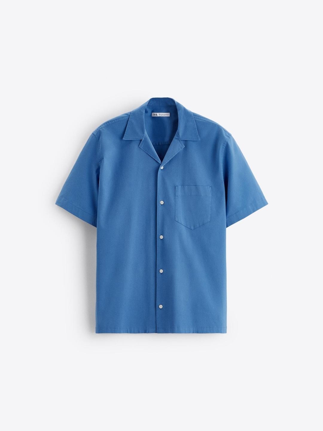 

ZARA Men Shirts, Blue