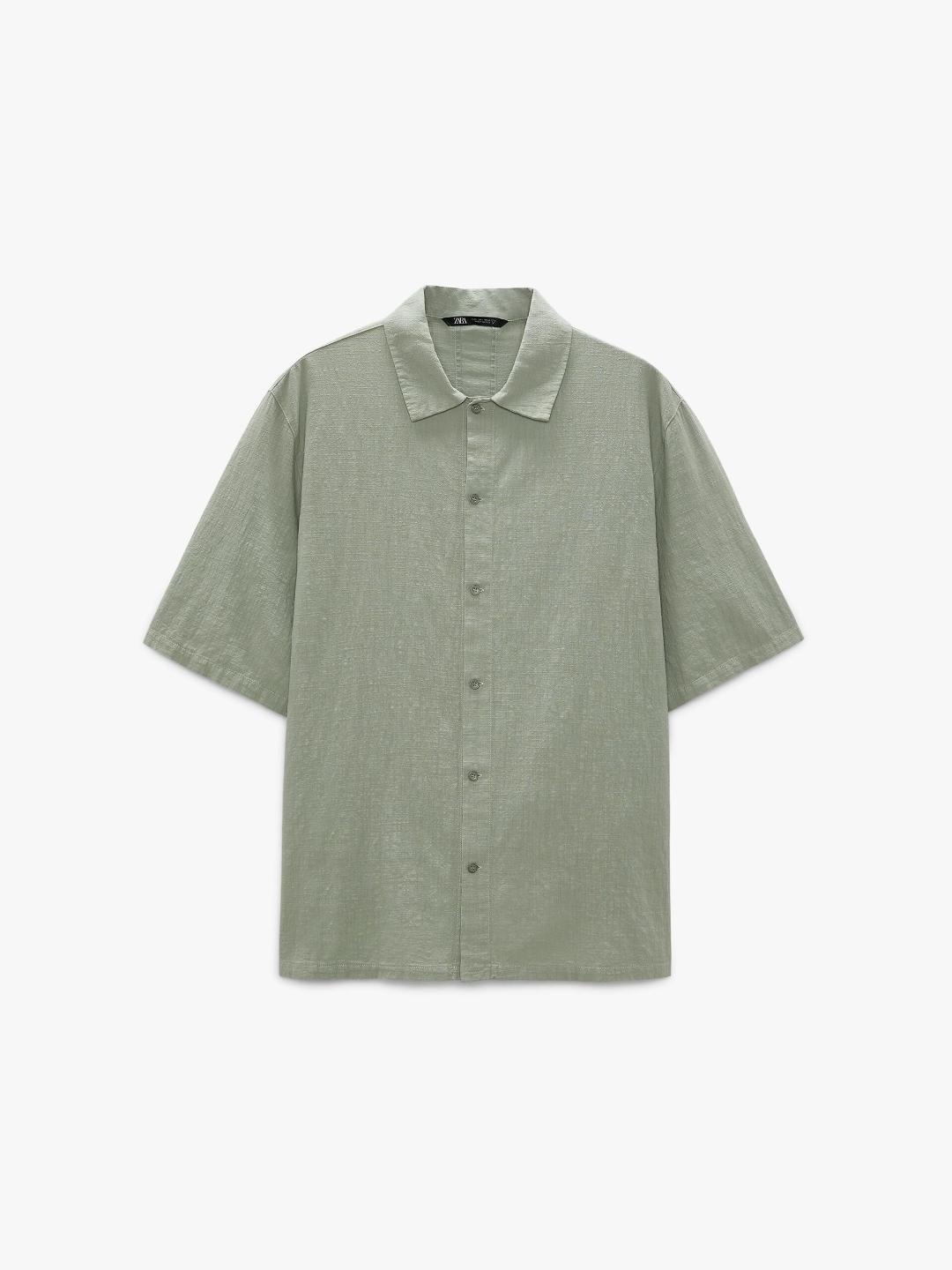 

ZARA Men Shirts, Green