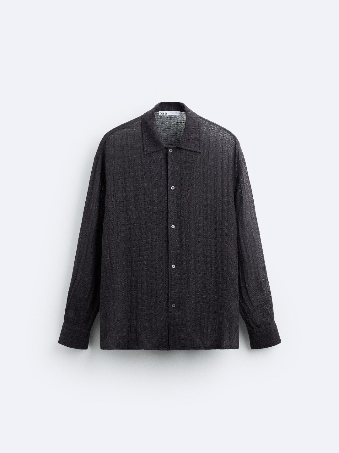 

ZARA Men Blue Shirts