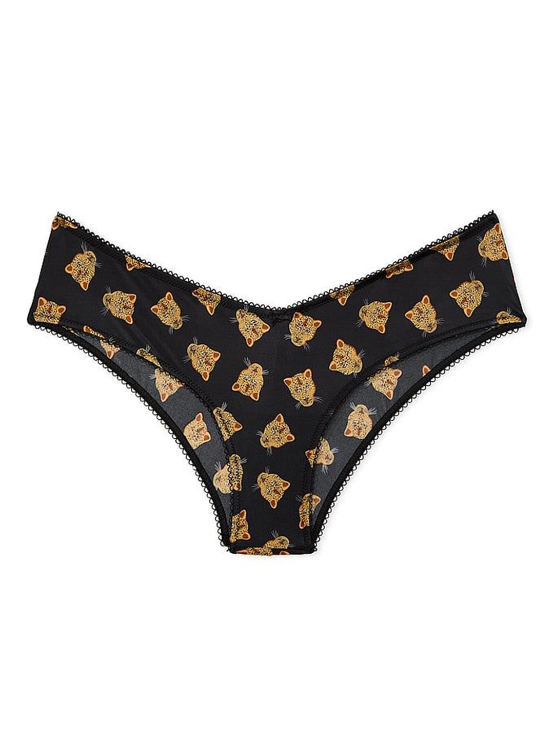 

Victoria's Secret Women Printed Basic Briefs 112492506F94, Black