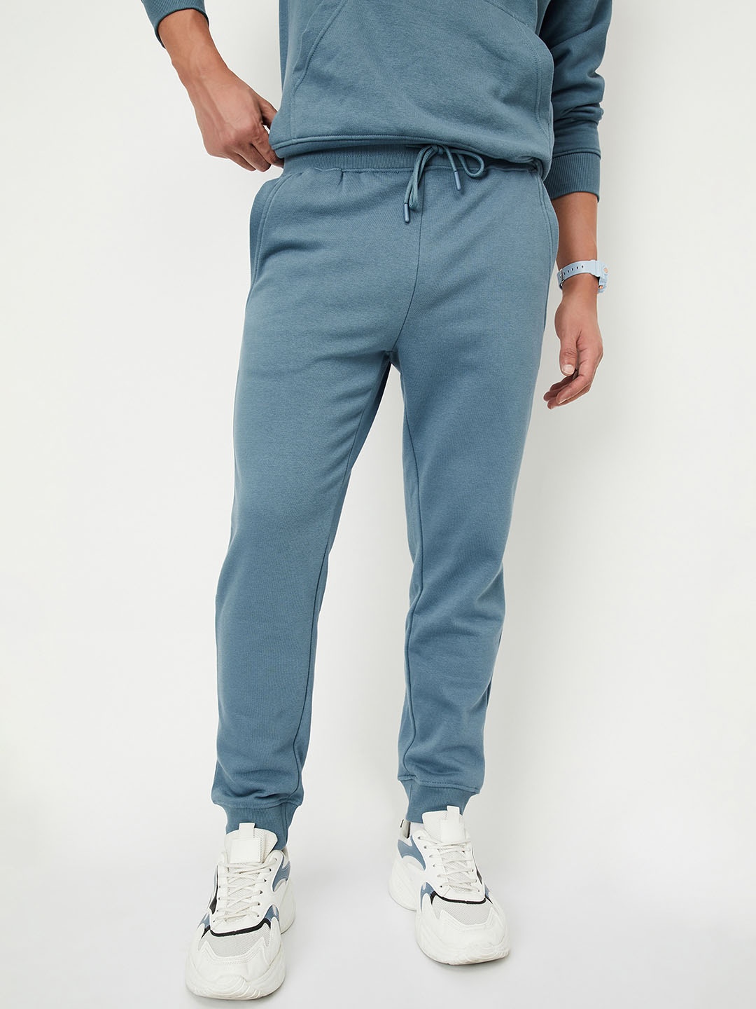 

max Men Joggers Trousers, Blue