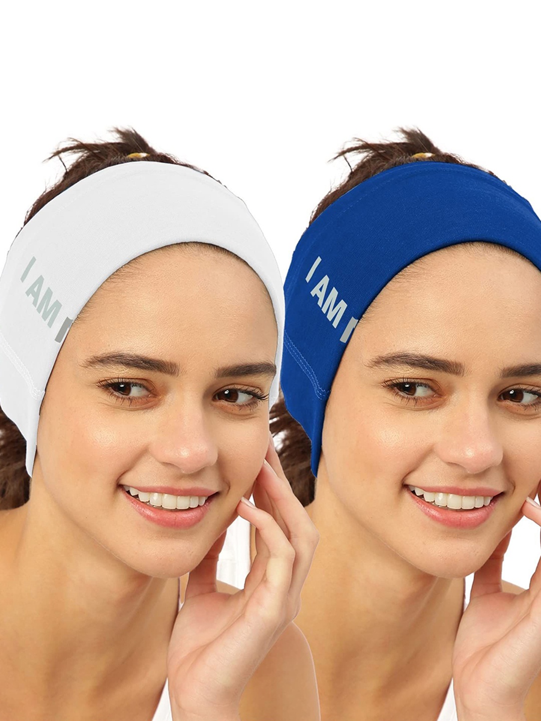 

FREECULTR Unisex Pack of 2 Bandana Headband, White