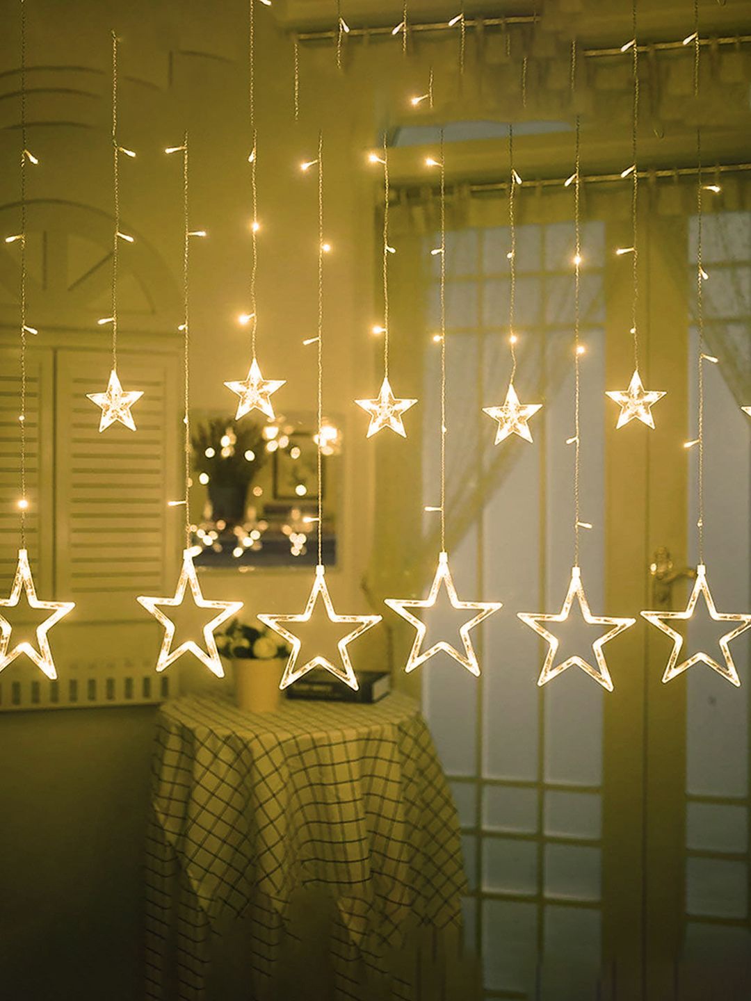 

Kuber Industries White Warm White String Lights